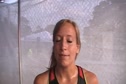 Stephanie Brown Arkansas after 800 rounds 2010 NCAA West Region