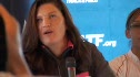 Stephanie Brown Trafton at USA Outdoor Championships Press Conference