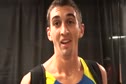 Stephen Furst after the 5k Final 2010 USATF Championships