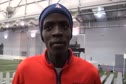 Stephen Sambu after 1341 5k 2011 Flotrack Husky Classic