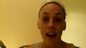 Susan Kuijken's Happy Birthday after 1500 at 2010 Lausanne Diamond League