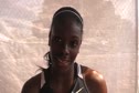Tamika Robinson Illinois after 100 hurdle rounds 2010 NCAA West Preliminary