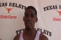 Texas Tech Bryce Brown and Jamele Mason 1-2 in 400 hurdles 2011 Texas Relays