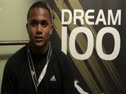 Thomas Tyner before Dream 100 2011 adidas Golden Stripes
