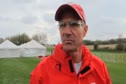 Thomas Zimmer the donor of Wisco's XC course before Wisconsin Invite 2011