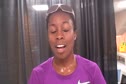 Treniere Moser after making the 800 Final 2010 USATF Championships