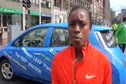 Treniere Moser third after close finish at 2011 Boston Marathon BAA Road Mile