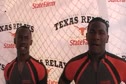 Tyler Stephenson and Kendall Hayes D2 hurdles 2010 Texas Relays