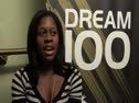 Tynia Gaither before Dream 100 2011 adidas Golden Stripes