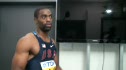 Tyson Gay after 2nd round 100 Berlin World Champs