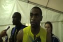 Tyson Gay after world's fastest 100 at 2010 London Diamond League
