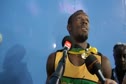 Usain Bolt World 200 meter Champion runs his #3 time at Daegu 2011 World Track Championships