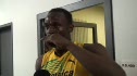 Usain Bolt after 2nd round 100 Berlin World Champs