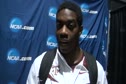 Wayne Davis Post race 60h, personal best but it's all about outdoor at NCAA Indoor NCAA Champs 2012