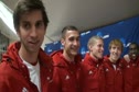 Wisco guys call out Maverick Darling at Blue Carpet NCAA XC 2011