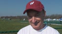 Wisconsin's Mick Byrne at the course 2009 NCAA Championships prerace