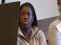 Young Canadian Hurdlers at press conference Harry Jerome International Track Classic 2011