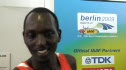 Yusuf Saad Kamel day after 1500 victory and 1st round 800 IAAF World Championships