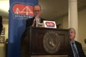 Dr. Norb Sander, president of Armory Foundation before Millrose 2012