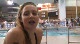 Two 4A meet records, Caroline McElhany (Friendswood)