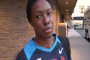 Amber Plowdin - 1st place 100 at 2010 Harry Jerome Classic