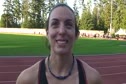 Megan Wright - 2nd place 1500 at 2010 Harry Jerome Classic