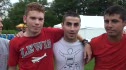 Prerace with Lewis at 2009 Roy Griak