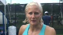 Carolina Kluft Post Race- 2009 Reebok Grand Prix