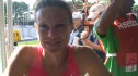 Christin Wurth-Thomas Post Race- 2009 Reebok Grand Prix