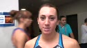 Geena Gall after the 800 Semis 2009 IAAF World Championships