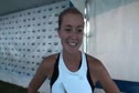 Katie Flood after 444 2010 Jim Ryun Dream Mile