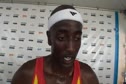 Kirubel Erassa after 2010 Jim Ryun Dream Mile