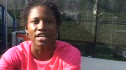 Lauryn Williams Post Race- 2009 Reebok Grand Prix