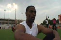 Tyson Gay after 400 at Texas Invitational