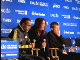 Ryan Hall, Jorge Torres, Jaouad Gharib at Press Conference after 2009 ING NYC Marathon