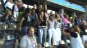 Sanya's famliy celebrating after 400