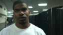 Terrence Tramell talks about his New Apparell Line at the 2010 Millrose Games