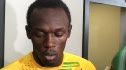 Usain Bolt on 4x100 victory 2009 IAAF World Championships