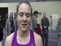 Lauren Johnson after 800 at 2011 Flotrack Husky Classic