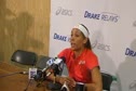 Lolo Jones runner-up 100H 2011 Drake Relays