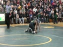 170 lbs match Lane Thomas St. Paris Graham vs. Mark Martin St. Edward