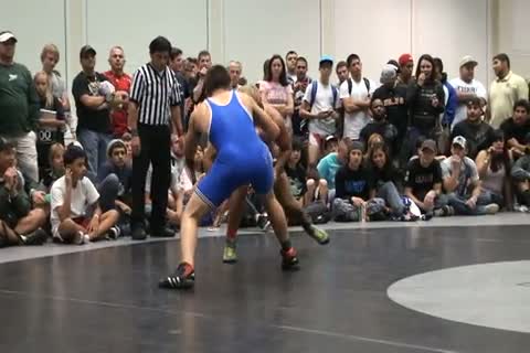 143 lbs finals Bryant Wood vs. Willie Fox