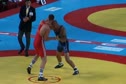 96 lbs round1 Justin Ruiz vs. Jimmy Lidberg