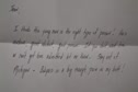 A letter from Central Michigan