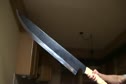 Angel Escobedo and his sword