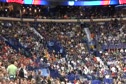 A view of the fans in the arena pre finals