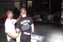 Chris Smith in cage post fight