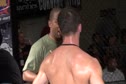 Christian Brunetti post fight in the cage