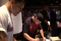 Dober and Seipel signing posters