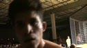 Javier Castro post fight
